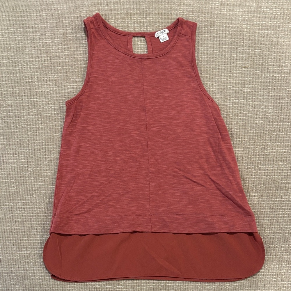 J. Crew Women's Rust Tank Top